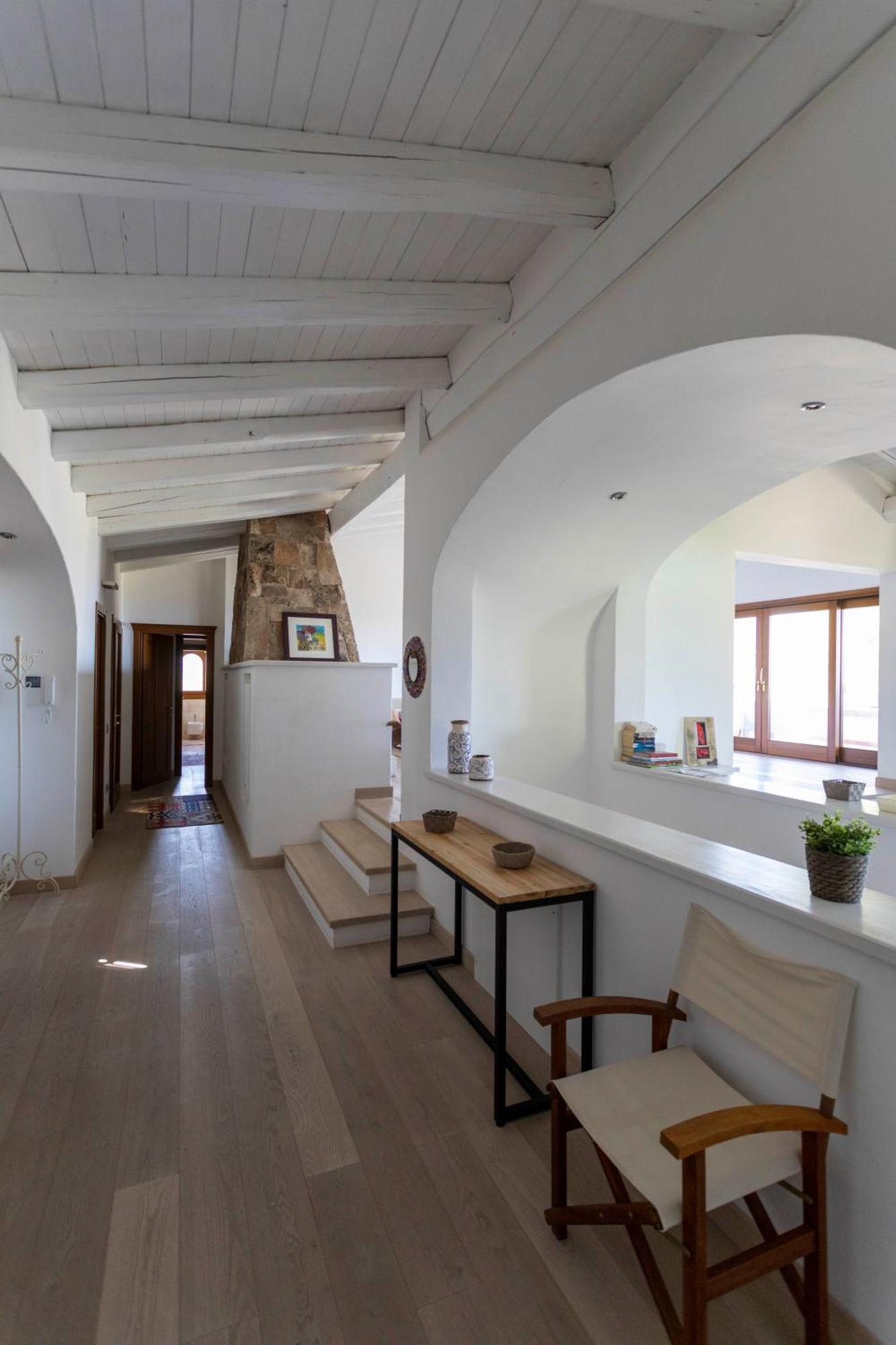 Villa Alba Esclusiva Villa Con Piscina A Sfioro E Vista Mozzafiato Sul Mare Cugnana Bagian luar foto